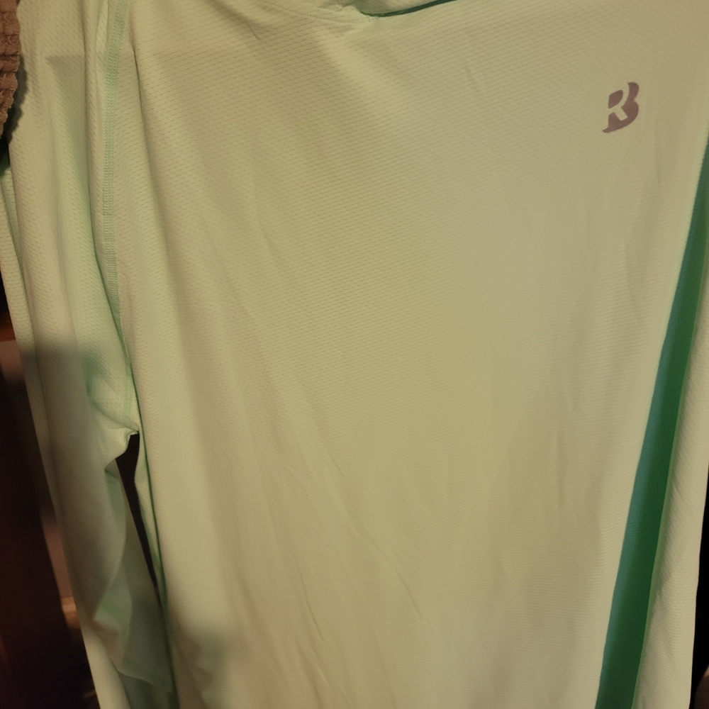 Light Green Athletic Men's Shirt
